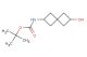 (6-hydroxyspiro[3.3]hept-2-yl)carbamic acid tert-butyl ester