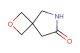 2-oxa-6-azaspiro[3.4]octan-7-one