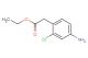ethyl 2-(4-amino-2-chlorophenyl)acetate