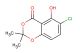 6-chloro-5-hydroxy-2,2-dimethyl-4H-benzo[d][1,3]dioxin-4-one
