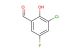 3-chloro-5-fluoro-2-hydroxybenzaldehyde