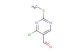4-chloro-2-(methylthio)pyrimidine-5-carbaldehyde