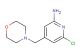 6-chloro-4-(morpholinomethyl)pyridin-2-amine