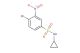 4-bromo-N-cyclopropyl-3-nitrobenzenesulfonamide