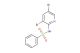 N-(3,5-dibromopyridin-2-yl)benzenesulfonamide
