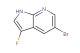 5-bromo-3-fluoro-1H-pyrrolo[2,3-b]pyridine