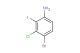 4-bromo-3-chloro-2-iodoaniline