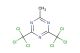 2,4-bis(trichlormethyl)6-methyl1,3,5-triazine
