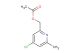 (4-chloro-6-methylpyridin-2-yl)methyl acetate