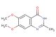 6,7-dimethoxy-2-methylquinazolin-4(3H)-one