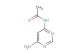 N-(6-aminopyrimidin-4-yl)acetamide