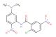 2-chloro-N-(5-(dimethylamino)-2-nitrophenyl)-5-nitrobenzamide