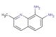 2-methylquinoline-7,8-diamine