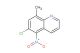 6-chloro-8-methyl-5-nitroquinoline