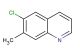 6-chloro-7-methylquinoline
