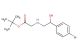 tert-butyl 2-(2-(4-bromophenyl)-2-hydroxyethylamino)acetate
