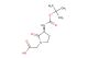 (S)-2-(3-(tert-butoxycarbonylamino)-2-oxopyrrolidin-1-yl)acetic acid