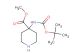 methyl 4-(tert-butoxycarbonylamino)piperidine-4-carboxylate