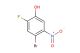 4-bromo-2-fluoro-5-nitrophenol