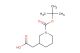 2-(1-(tert-butoxycarbonyl)piperidin-3-yl)acetic acid