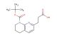 3-(8-(tert-butoxycarbonyl)-5,6,7,8-tetrahydro-1,8-naphthyridin-2-yl)propanoic acid
