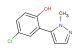 4-chloro-2-(1-methyl-1H-pyrazol-5-yl)phenol