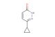 6-cyclopropylpyridazin-3(2H)-one