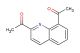 1,1'-(quinoline-2,8-diyl)diethanone