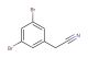 2-(3,5-dibromophenyl)acetonitrile