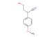 4-hydroxy-2-(4-methoxyphenyl)butanenitrile