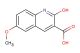 2-hydroxy-6-methoxyquinoline-3-carboxylic acid