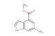 methyl 6-amino-1H-indole-4-carboxylate