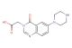 2-(4-oxo-6-(piperazin-1-yl)quinazolin-3(4H)-yl)acetic acid