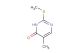 5-methyl-2-(methylthio)pyrimidin-4(3H)-one