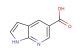 1H-pyrrolo[2,3-b]pyridine-5-carboxylic acid