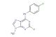 2-chloro-N-(4-chlorophenyl)-9-methyl-9H-purin-6-amine
