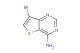 4-amino-7-bromo-thieno[3,2-d]pyrimidine