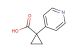 1-(4-pyridinyl)-cyclopropanecarboxylic acid