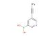 5-(prop-1-ynyl)pyridin-3-ylboronic acid