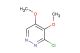 4,5-dimethoxy-3-chloropyridazine