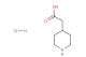 2-(piperidin-4-yl)acetic acid hydrochloride