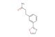 3-(3-(oxazol-2-yl)phenyl)propanamide