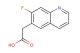 2-(7-fluoroquinolin-6-yl)acetic acid