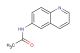 N-(quinolin-6-yl)acetamide