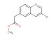 methyl 2-(3-bromoquinolin-6-yl)acetate