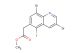 methyl 2-(3,8-dibromo-5-fluoroquinolin-6-yl)acetate
