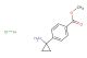 methyl 4-(1-aminocyclopropyl)benzoate