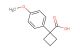 1-(4-methoxyphenyl)cyclobutane carboxylic acid