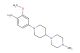 2-methoxy-4-(4-(4-methylpiperazin-1-yl)piperidin-1-yl)aniline