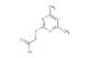 2-((4,6-dimethylpyrimidin-2-yl)thio)acetic acid